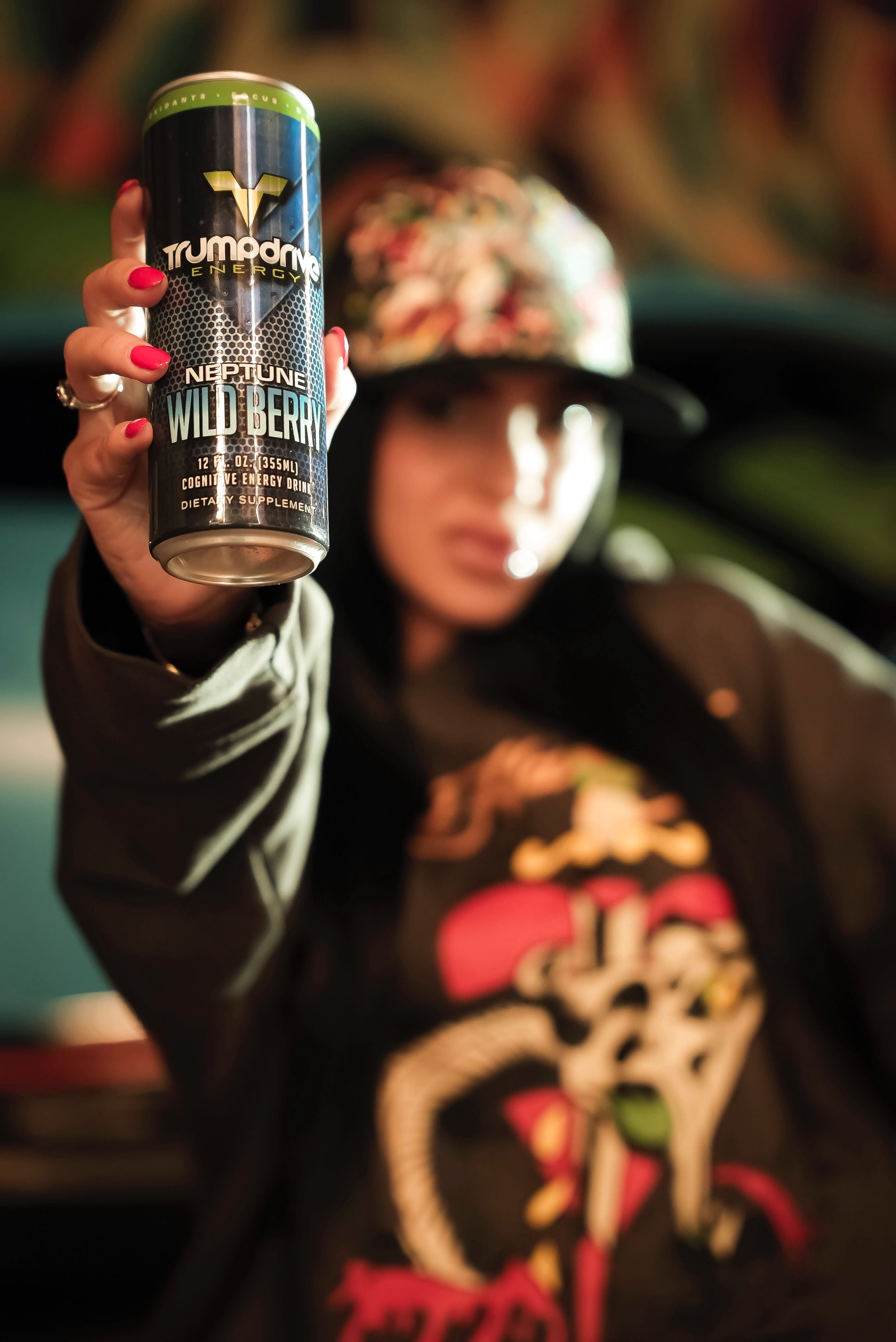 TRUMPDRIVE ENERGY Cognitive Energy Drink, Milky Way 12 Fl Oz (Pack of 12)