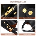 thumbnail image 7 of FALAN MULE Women’s Tote Bag Leather Crossbody Handbag Top Handle Satchel Purse with Adjustable Strap, Multi-Compartment Shoulder Bag, 7 of 7