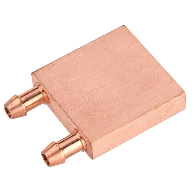 Bloque De Cobre De Refrigeración Por Agua Para Gráficos GPU Head CPU 40 X 40