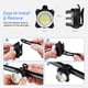 thumbnail image 2 of Luces para bicicleta, potentes luces LED recargables, delanteras y traseras, impermeables, con 5 modos de brillo para ciclismo, montaña, carretera y híbrido. Incluye 2 cables USB., 2 of 5