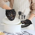thumbnail image 6 of Pofeuu Butterfly1 Print Thickened Mini Silicone Oven Mitts Heat Resistant, Rubber Oven Mitt Gloves, Finger Pinch Grips, Pot Holder, Silicone Potholder, 6 of 7