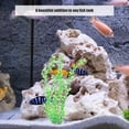 thumbnail image 5 of WASHWEPE 1Pc Plastic Fish Tank Plants Artificial Simulation for Aquarium with Light Green Color, 5 of 5