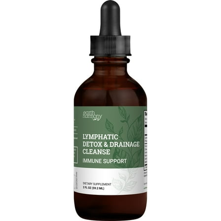 Earth Harmony Lymphatic Detox Cleansing Herbs Blend, 2 fl oz