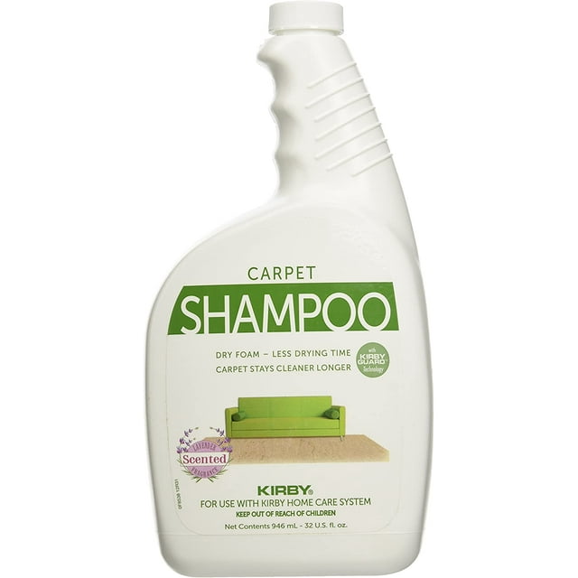 Kirby Vacuum Cleaner Quart Lavender Scented Carpet Rug Shampoo 32oz