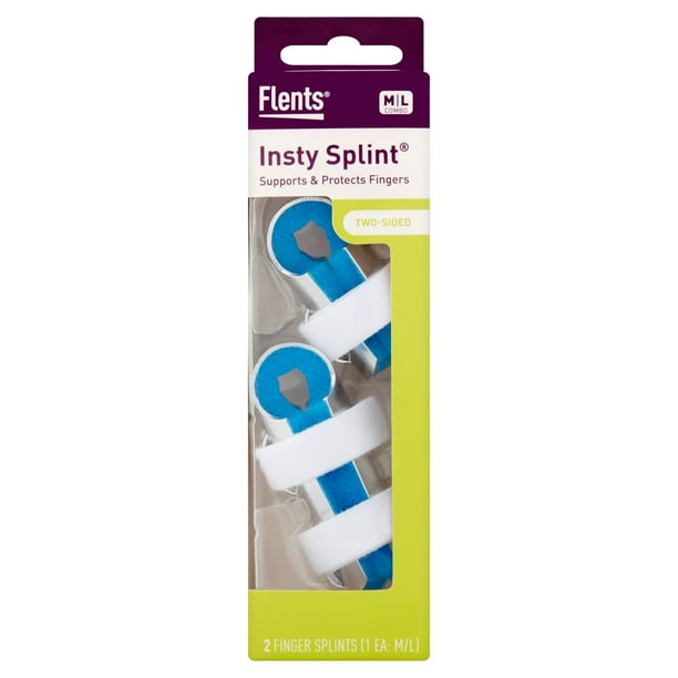 Flents Insty Splint M/L Combo Finger Splints, 2 count