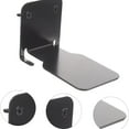 thumbnail image 1 of Metal Wall Mounted Floating Shelf, Invisible Bookshelf for Home & Office, Stylish Stainless Steel Floating Book Rack for Living Room, Bedroom & Kitchen, Space-Saving Wall Storage, 1 of 4