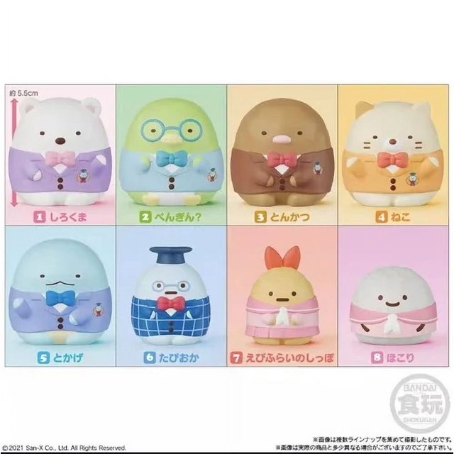 Japanese Genuine Scale Model Sumikkogurashi Best Friend Doll Collection Anime Accessories Action Figure Toys