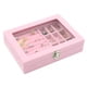 thumbnail image 4 of Caja organizadora de joyas Yuyangstore estuche de viaje Rosado Organizador de joyas, 4 of 8
