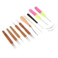 thumbnail image 3 of Ensemble d'outils pour dreadlocks, 12 pièces, crochets pour dreadlocks, kit d'outils de verrouillage pour perruques et extensions de cheveux, 3 of 4