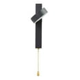 thumbnail image 2 of reeffull LED Wall Lamp Acrylic Modern Black Neutral Type 4 Indoor Fixture Light, 2 of 9