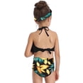 thumbnail image 2 of ITFABS Family Matching Bathing Suit, Female Halterneck Bikini Tops+ Panties, 2 of 10