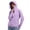 Purple, variant on Womens Tops Summer Plus Size 2024 Women's Nylon Hooded Cool Breathable Sun-protective Clothing Pink M