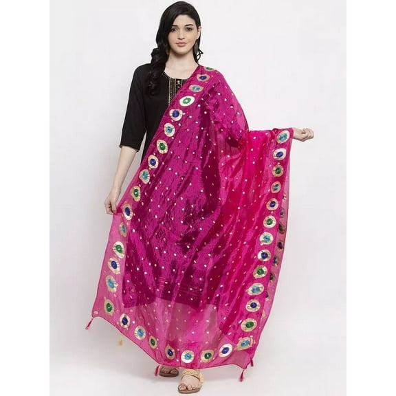 Women's Fancy Woven Banarasi Silk Dupatta