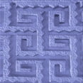 thumbnail image 1 of Ahgly Company Machine Washable Indoor Square Transitional Purple Mimosa Purple Area Rugs, 8' Square, 1 of 7