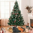 thumbnail image 7 of Lsque Four Cats Watching Rain Print Christmas Tree Skirt, Tree Skirt with Ties or Velcro, Perfect for Holiday Decorations, Halloween, and New Year-48", 7 of 7