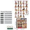thumbnail image 4 of 6Pcs Christmas Dog Ornament Wooden Xma Tree Hanging Sign Statue Decoration Pendant, 4 of 8