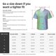 thumbnail image 5 of Balery Beautiful Glitter Camisas hawaianas de manga corta para hombre, camisas playeras de corte holgado, camisas de vacaciones con botones,XX-Large, 5 of 7