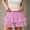 Pink, variant on FASHOFT Tennis Skirt For Women Plaid Y2K Short Sports Skort Casual Elastic Material For Trendy Daily Wear And Outdoor Sports Womens Athletic Skirts Blue