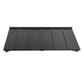 thumbnail image 3 of Awntech 6.67 Ft Houstonian Standing Seam Metal Fixed Awning Canopy (80in x 24in x 36in), Black, 3 of 4