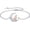 Cat Moonstone, variant on Moonstone Bracelets 925 Sterling Silver Rose Daisy Sunflower Cross Bracelet Moonstone Jewelry Cross Jewelry Presents for Women