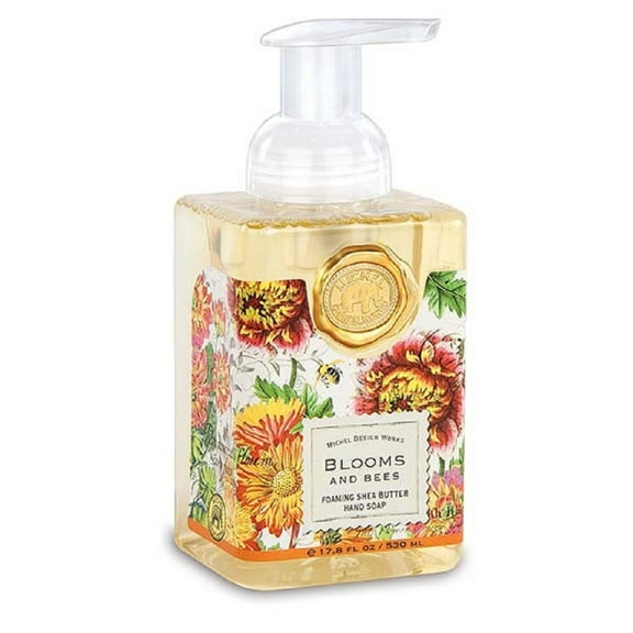 Michel Design Works Foaming Hand Soap, 17.8oz, Blooms & Bees