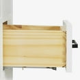 thumbnail image 6 of Ariel Hepburn 61 In. Oval Sink Vanity With 1.5 In. Carrara White Countertop In White, 6 of 10