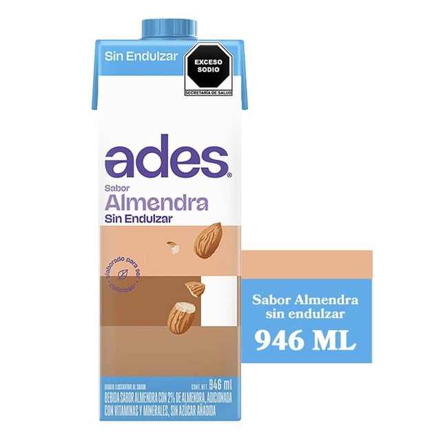 Alimento líquido Ades almendra sin azúcar 946 ml