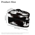 thumbnail image 6 of HELLHERO Irons Organizer Bag Garment Carrying Case with Handle and Zipper Ink Painting Pattern Design Thanksgiving, Bag Only, 6 of 6