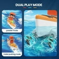 thumbnail image 3 of RC Kayak Boat 2.4 Ghz Remote Control Boat Toy With Colorful LED Lights For Lake Pool Gifts For Boys Girls, 3 of 8