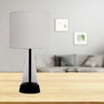 thumbnail image 3 of hometrends Glass Table Lamp, 3 of 3