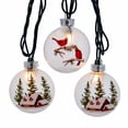 thumbnail image 2 of Kurt Adler UL1291 3 in. UL 10-Light Cardinal & Cabin Light Set, 2 of 2