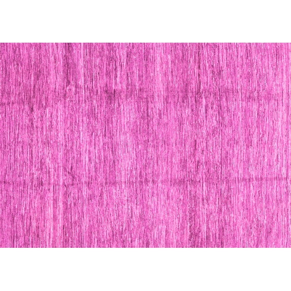 Ahgly Company Indoor Rectangle Abstract Pink Modern Area Rugs, 5' x 8'