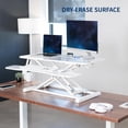 thumbnail image 2 of Convertidor de escritorio VIVO Serie K DESK-V036KWE 91 cm blanco, 2 of 9