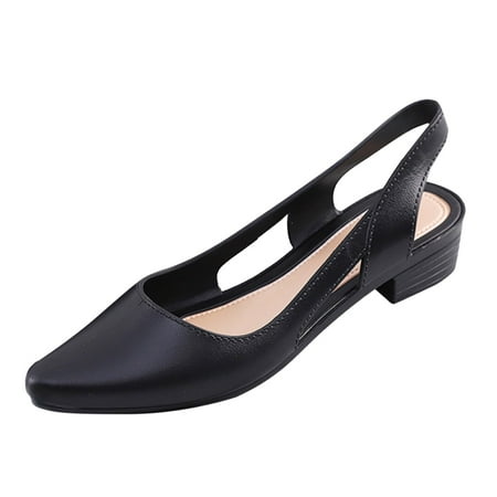 Women Jelly Women Close Sandals Women Dressy Summer Toe Pure Color Hollow Born Sandals for Women Out Pumps Sandals Fashion Espadrille Wedge Sandals for Women and Casual Shoes for Women