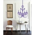 thumbnail image 1 of Baroque Chandelier Wall Art Decal, 1 of 4