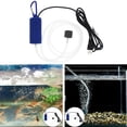 thumbnail image 3 of Bomba de aire de acuario Zulema USB Azul oscuro, 3 of 8