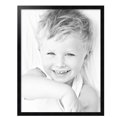 thumbnail image 2 of ArtToFrames 28" x 36" Black Stain Picture Frame, 28x36 inch Black Wood Poster Frame (WOM-4088), Pack, 2 of 8