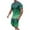 A-Green, variant on GERsome Men's 2 Piece Workout Outfits Short Sleeve Crewneck T Shirts and Shorts Sets Summer Athletic Loungewear Tracksuit with Pockets M-5XL