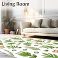 thumbnail image 2 of ODIKA 2'x3' Machine Washable Non-Slip Area Rug, Safari Journey Trail Featuring Wild Cubs & Jungle Foliage High Traffic Rug with Pad, Green, 680616, 2 of 8