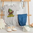 thumbnail image 3 of Woodsy Owl Eco Friendly Cute Forest Romper Boys or Girls Infant Baby Brisco Brands 12M, 3 of 7