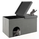 thumbnail image 4 of Costway Mueble para Arenero de Gato Escondido con Zapatero, Espacio para Almacenar Zapatos, Color Gris, 4 of 4