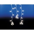 thumbnail image 2 of Celebrations Incandescent Snowflake 100 Light Icicle Lights, 2 of 3