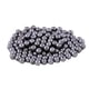 thumbnail image 2 of Yuarrent Cuentas espaciadoras de 200 piezas, bolas sueltas lisas sin costuras, fabricación de collares apilables, accesorios DIY, suministros para Artesanía negro Yuarrent HA060869-05, 2 of 6