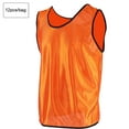 thumbnail image 2 of 12 Pack Jerseys Sleeveless Adults Football Basketball Training Team Vests Grouping Orange, 2 of 8
