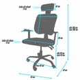 thumbnail image 2 of Kit Home Office Rack & Pack Escritorio Blanco Silla Reclinable Verde 120 cm, 2 of 9