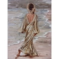 thumbnail image 2 of Luniak, Monika 12x14 White Modern Wood Framed Museum Art Print Titled - On the Beach, 2 of 4