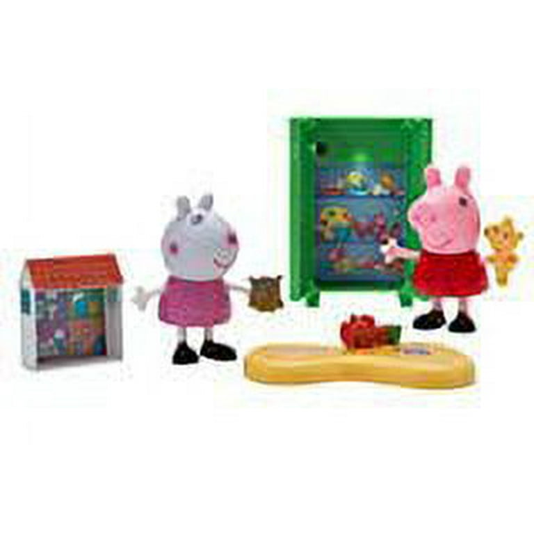 Amazon.com: Peppa Pig Little Rooms Playdate Fun Playset