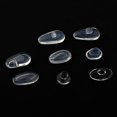 thumbnail image 2 of 20pcs Silicone Eyewear Glasses Nose Pads Eyeglasses Repair Nose Pad Accessory A8, 2 of 5