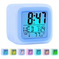 thumbnail image 3 of Reloj Despertador Digital de Viaje para Dormitorio, NiñO y NiñA, PequeñOs Relojes Noche Escritorio, Luz LED con Hora / Fecha VisualizacióN RepeticióN, 3 of 5