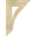 thumbnail image 3 of Ekena Millwork 4"W x 16"D x 24"H Thorton Traditional Rough Sawn Bracket, Douglas Fir, 3 of 4